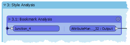 A collapsed bookmark